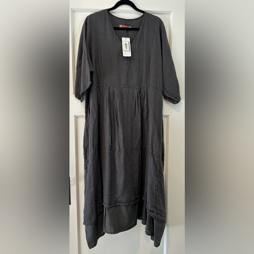 Blue Fish Process Dress in Faded Iron - NWT!
